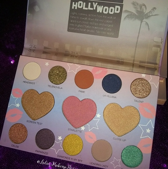 Italia Deluxe "Pretty Famous" Eyeshadow palette - Picture 1 of 2